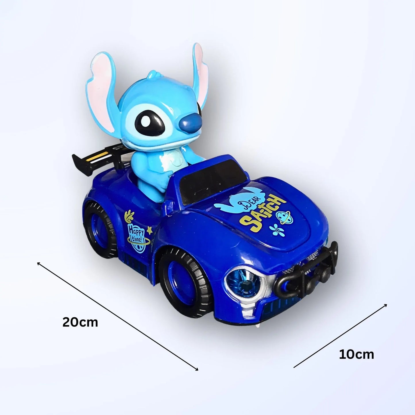 Dimenzije auta za decu 3+ Stitch - interaktivna igračka.