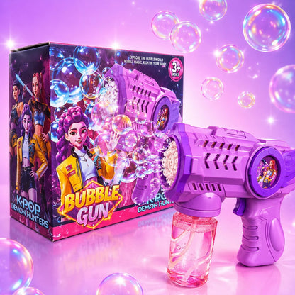 Automatski K-Pop pištolj za balončiće sa kutijom 