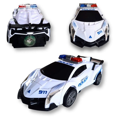 Dečiji policijski auto igračka sa LED svetlima sirenom i sportskim dizajnom.