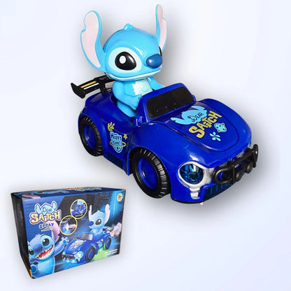 Poklon kutija i interaktivni Stitch auto za decu.